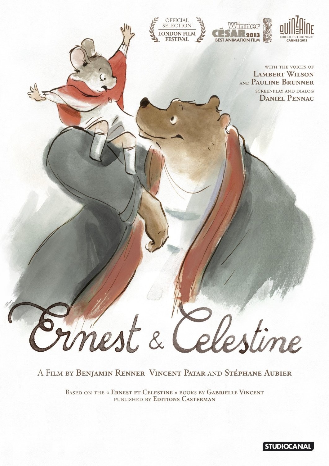 Poster of GKIDS' Ernest & Celestine (2014)