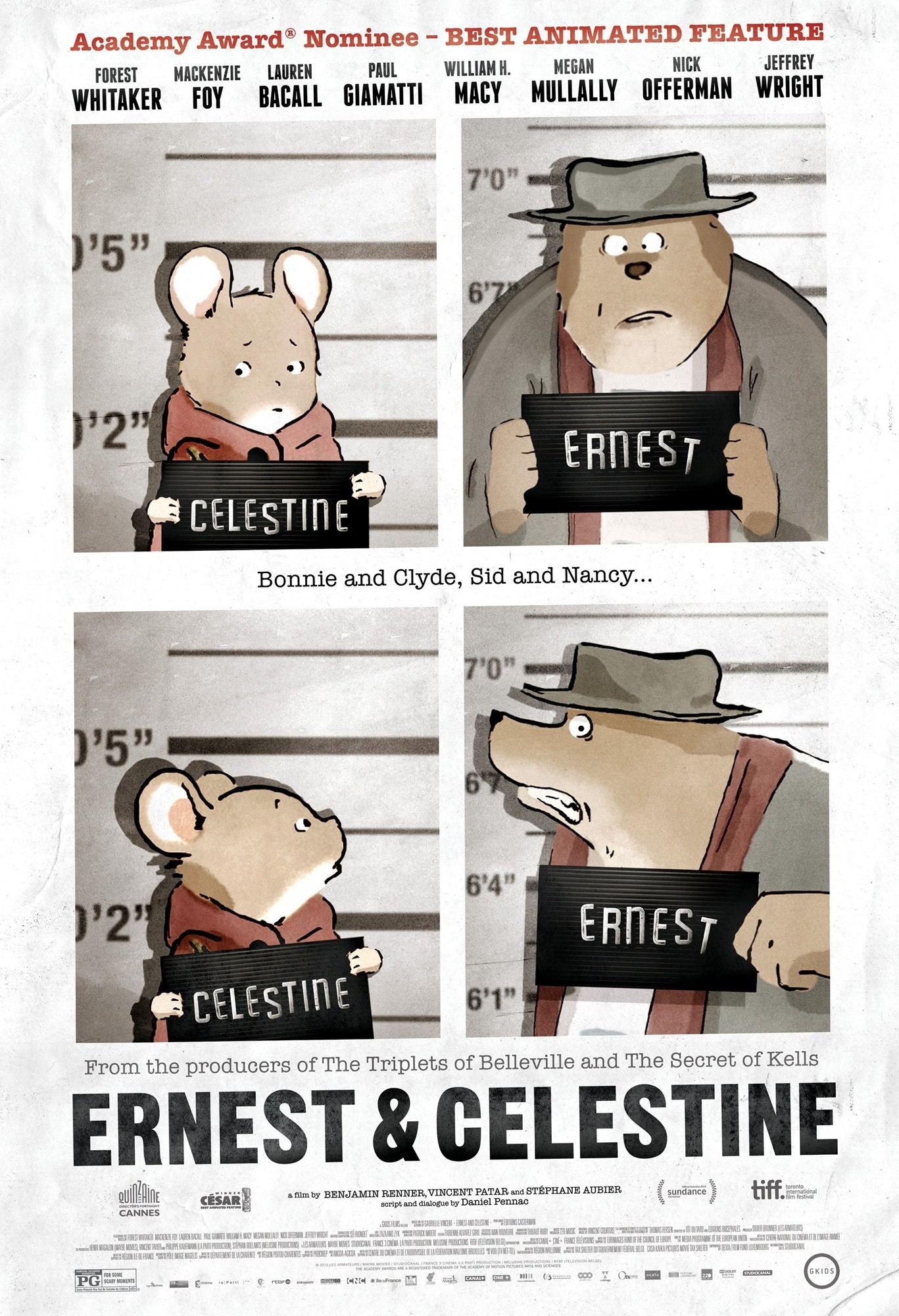 Poster of GKIDS' Ernest & Celestine (2014)