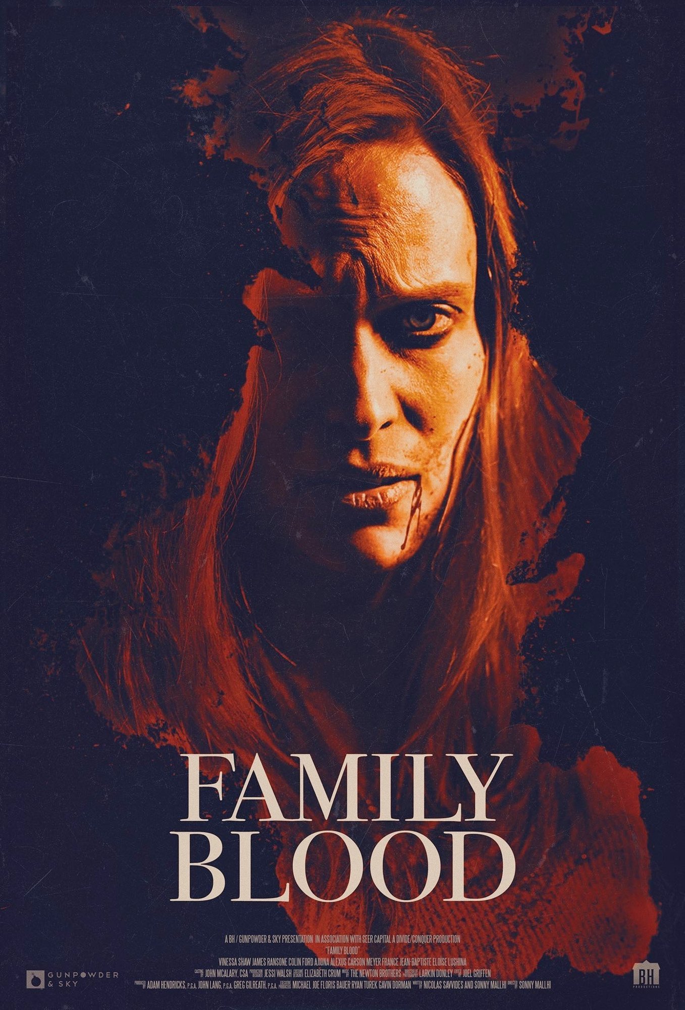 Poster of Netflix's Family Blood (2018)