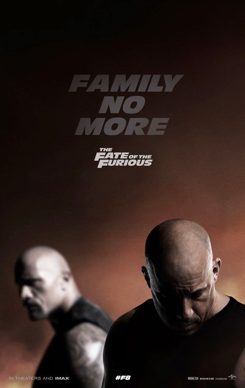 Poster of Universal Pictures' The Fate of the Furious (2017)