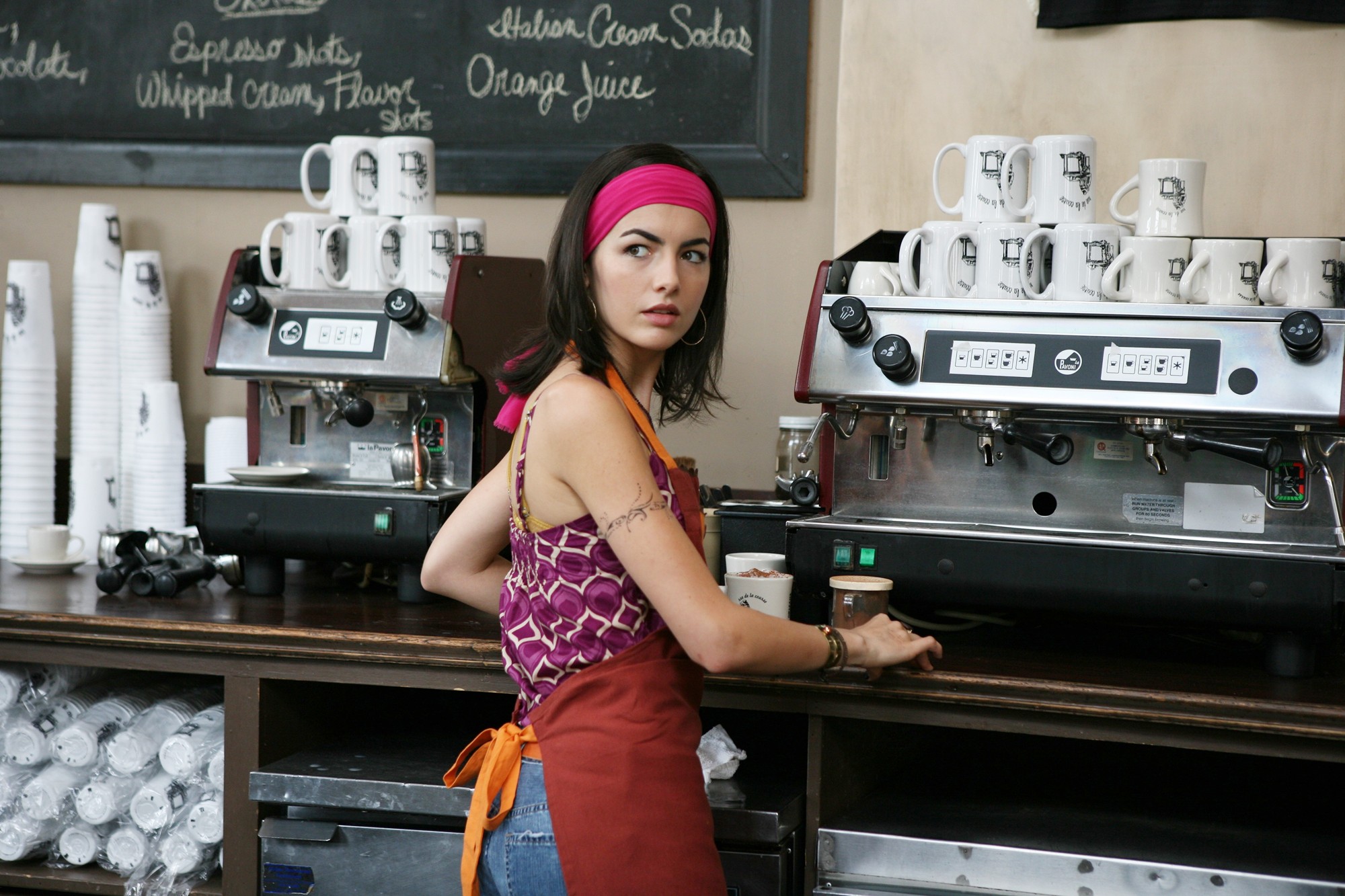 Camilla Belle stars as Claire Axle in Anchor Bay Films' Father of Invention (2011)