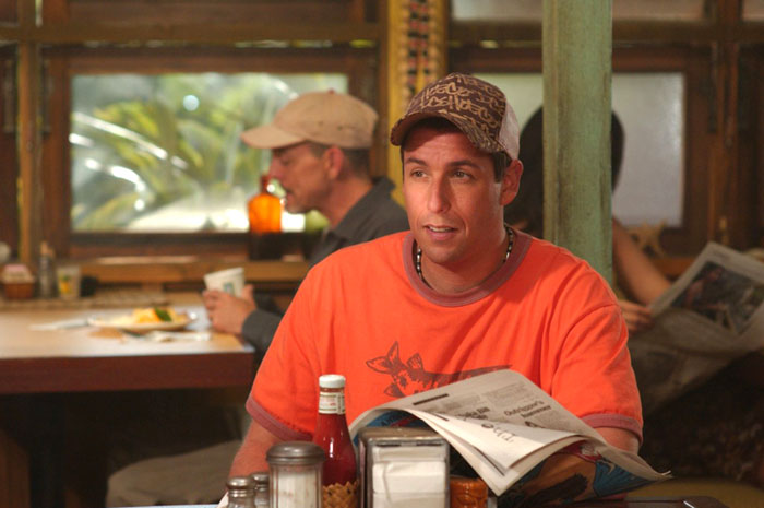 Adam Sandler as Henry Roth in Columbia Pictures' 50 First Dates (2004)