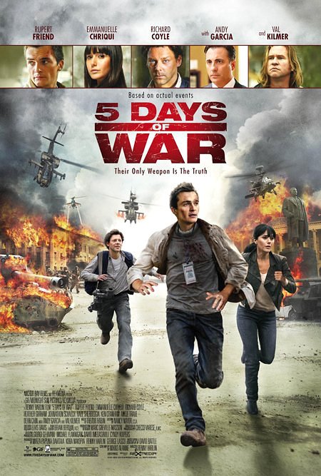 Poster of Anchor Bay Films' 5 Days of War (2011)