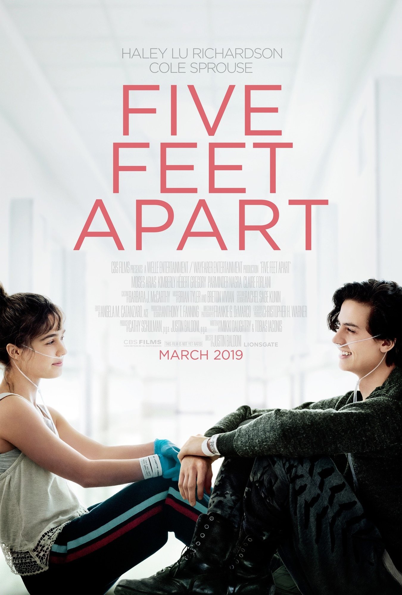 Poster of Lionsgate's Five Feet Apart (2019)