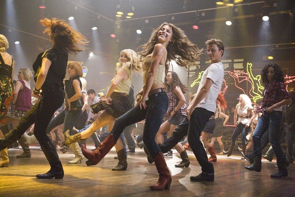 Julianne Hough stars as Ariel Moore and Kenny Wormald stars as Ren MacCormack in Paramount Pictures' Footloose (2011)