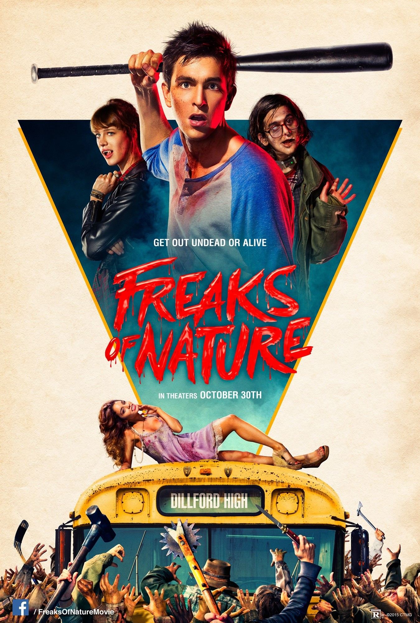 Poster of Columbia Pictures' Freaks of Nature (2015)
