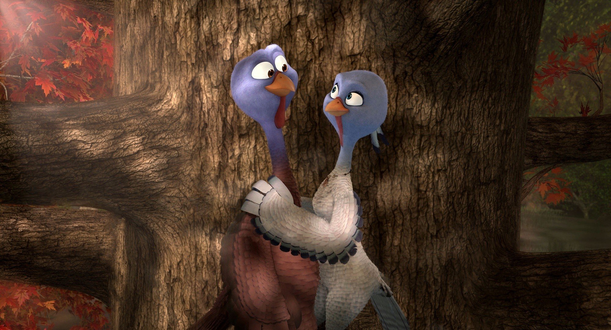 Reggie and Jenny from Relativity Media's Free Birds (2013)