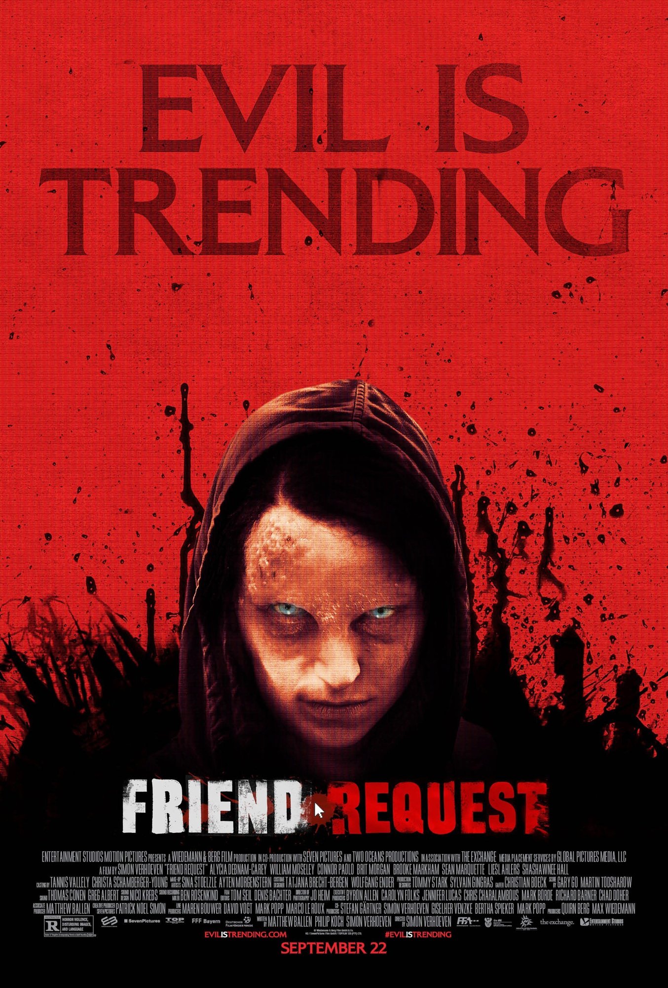 Poster of Freestyle Releasing's Friend Request (2017)