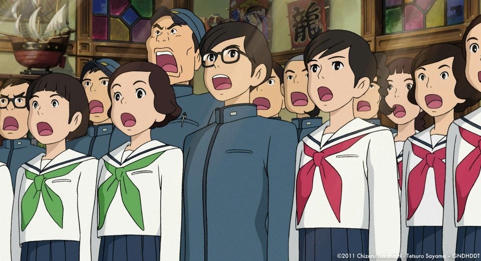 A scene from Gkids' From Up on Poppy Hill (2013)