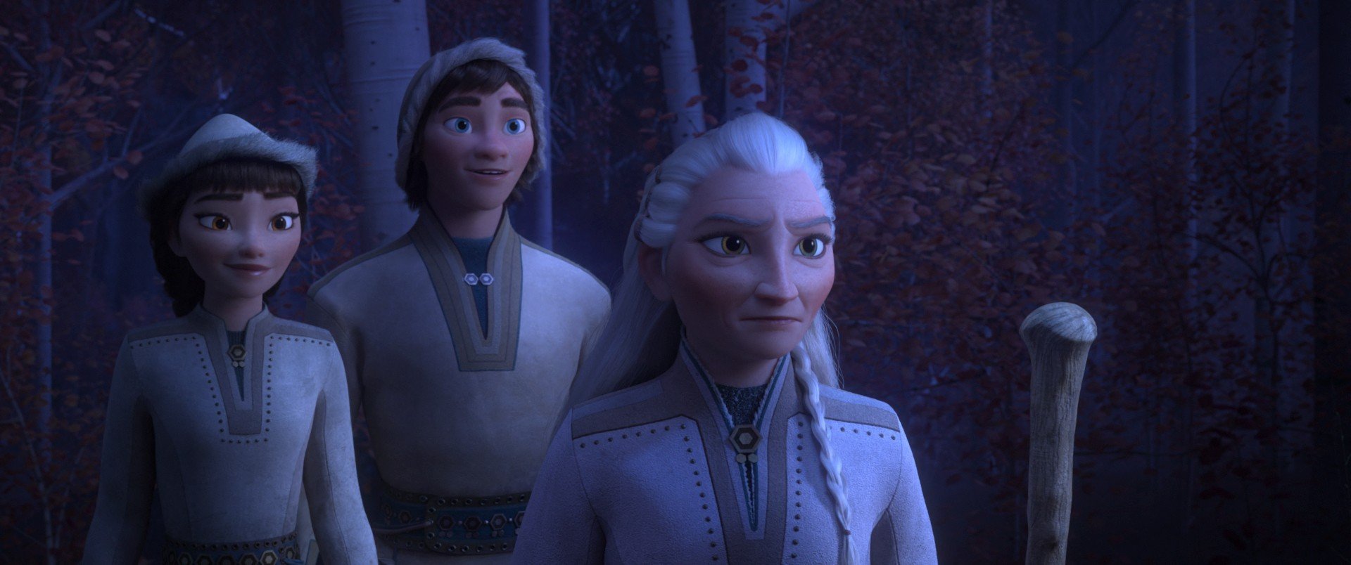Honeymaren, Ryder and Yelana from Walt Disney Pictures' Frozen II (2019)