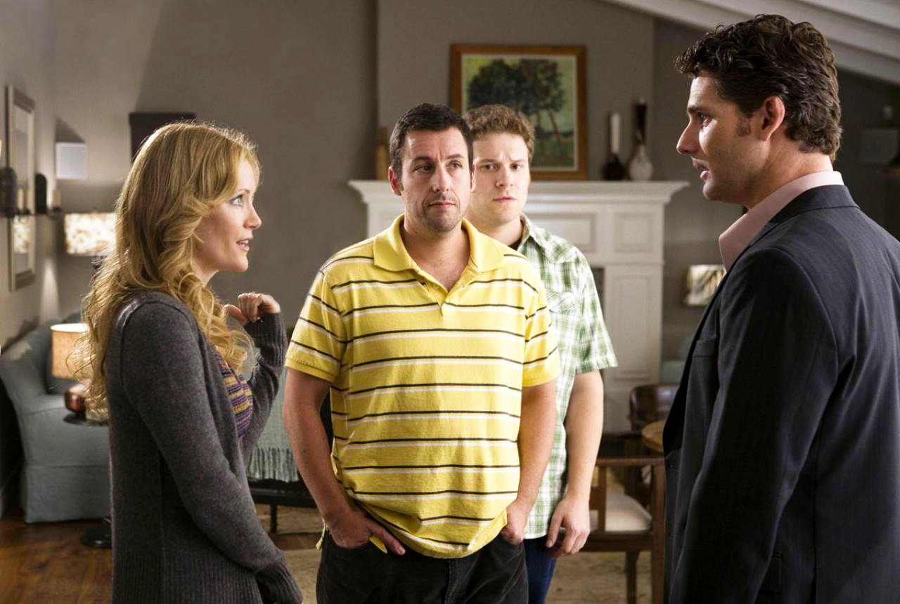 Leslie Mann, Adam Sandler, Seth Rogen and Eric Bana in Universal Pictures' Funny People (2009)