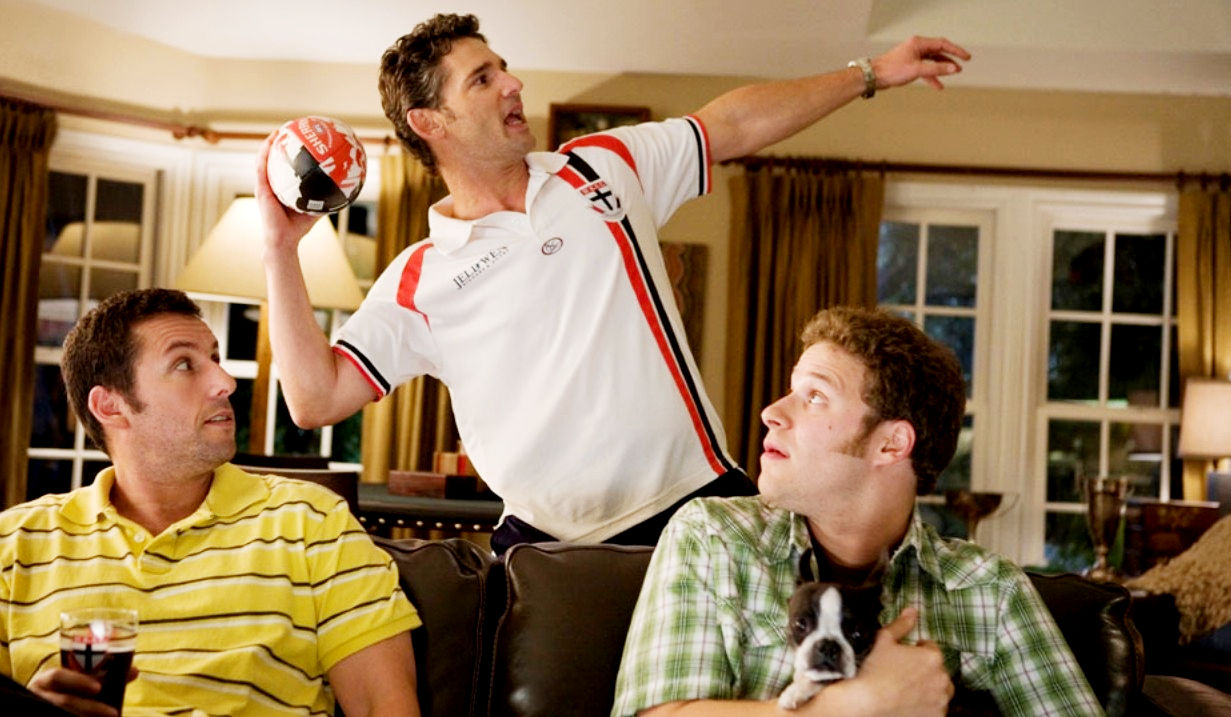 Adam Sandler, Eric Bana and Seth Rogen in Universal Pictures' Funny People (2009)