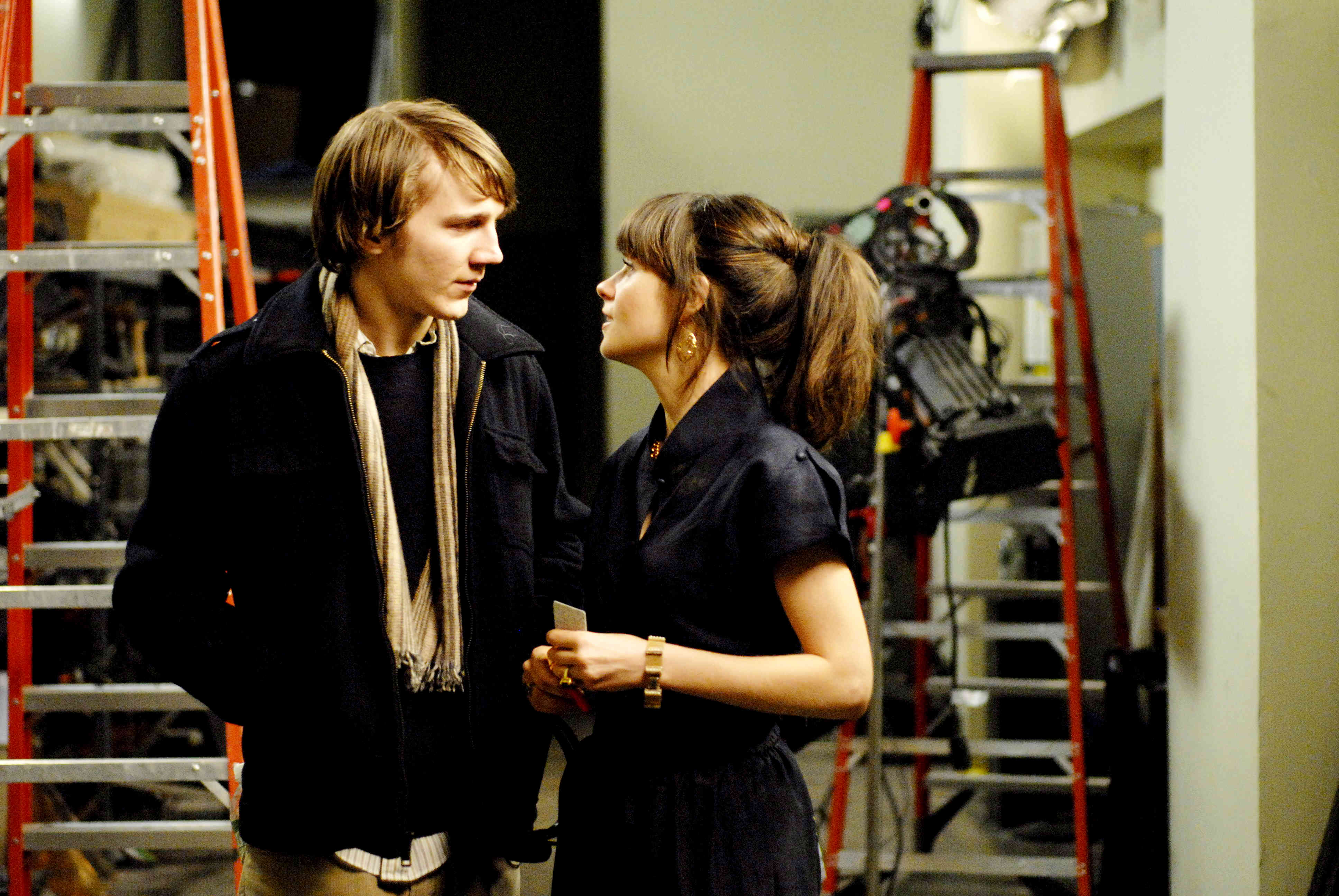 Paul Dano stars as Brian Weathersby and Zooey Deschanel stars as Harriet Lolly in First Independent Pictures' Gigantic (2009)