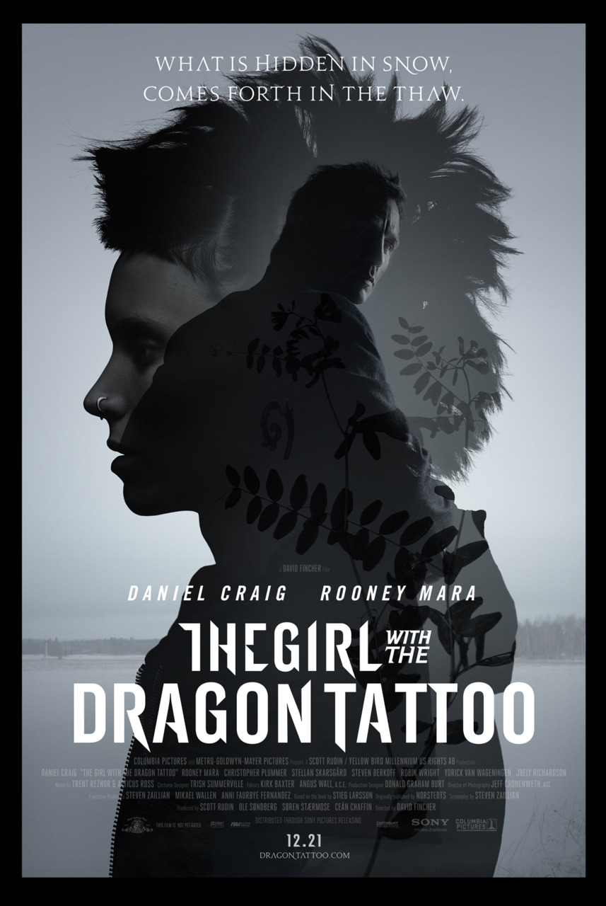 Poster of Columbia Pictures' The Girl with the Dragon Tattoo (2011)