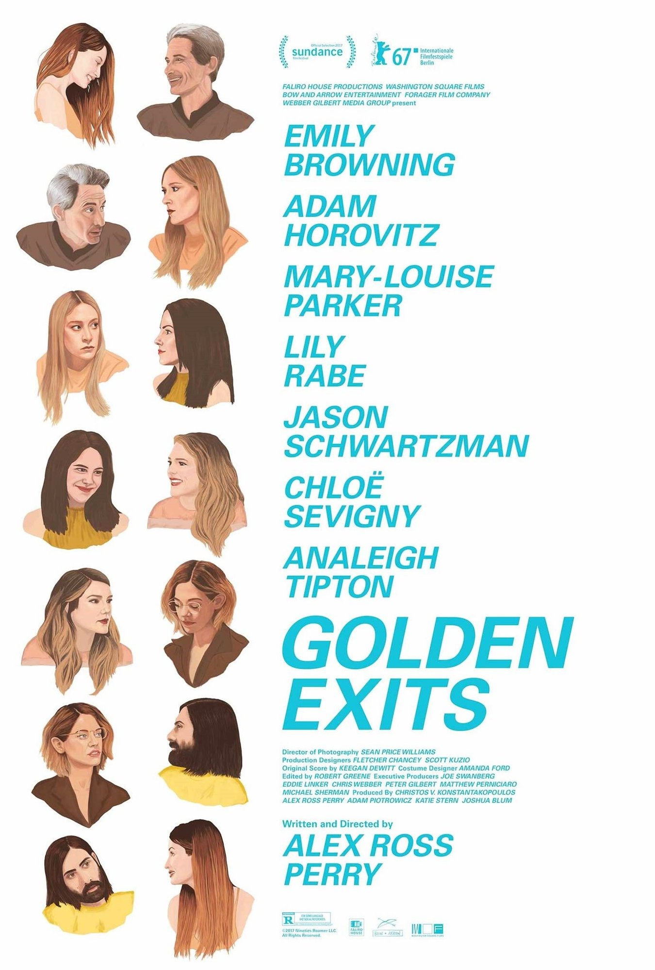 Poster of Washington Square Films' Golden Exits (2018)