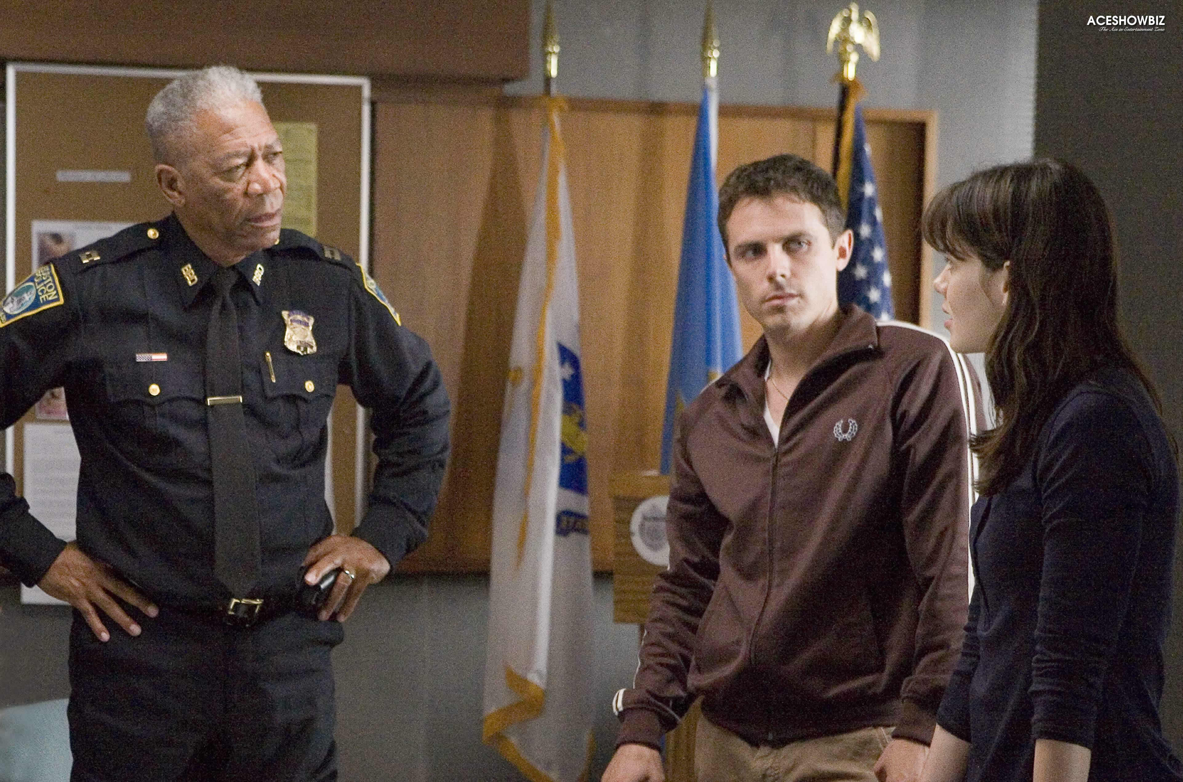 Morgan Freeman, Casey Affleck and Michelle Monaghan in Miramax Films' Gone Baby Gone (2007)
