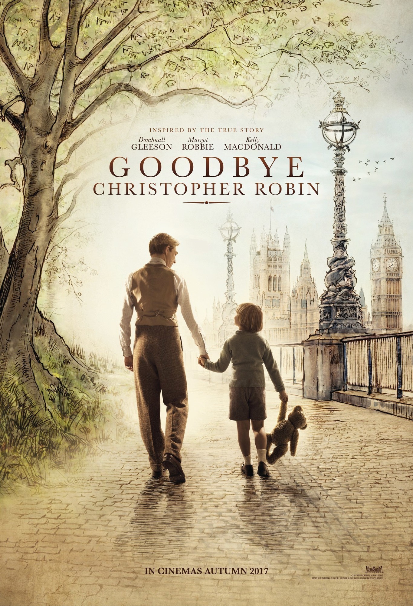 Poster of Fox Searchlight Pictures' Goodbye Christopher Robin (2017)