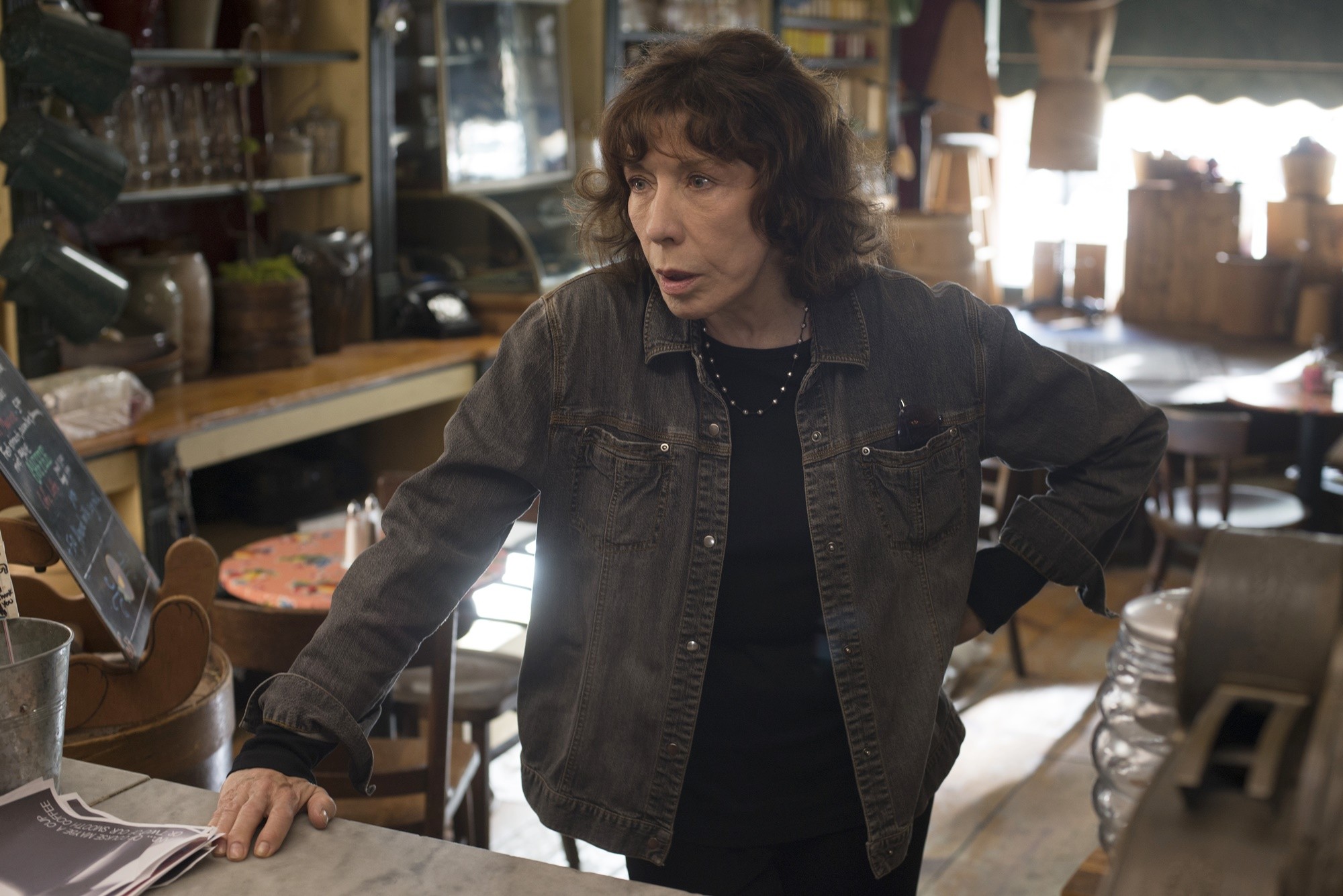 Lily Tomlin stars as Elle Reid in Sony Pictures Classics' Grandma (2015)