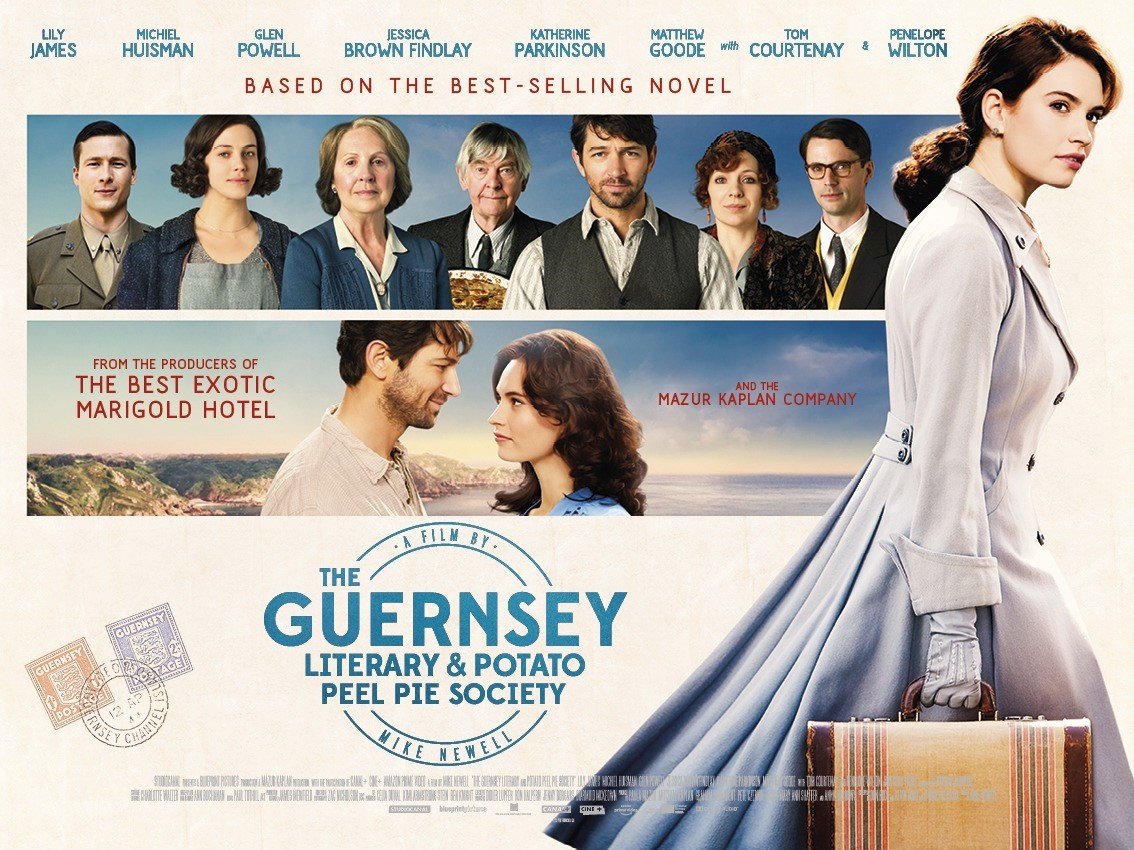 Poster of Netflix's The Guernsey Literary and Potato Peel Pie Society (2018)
