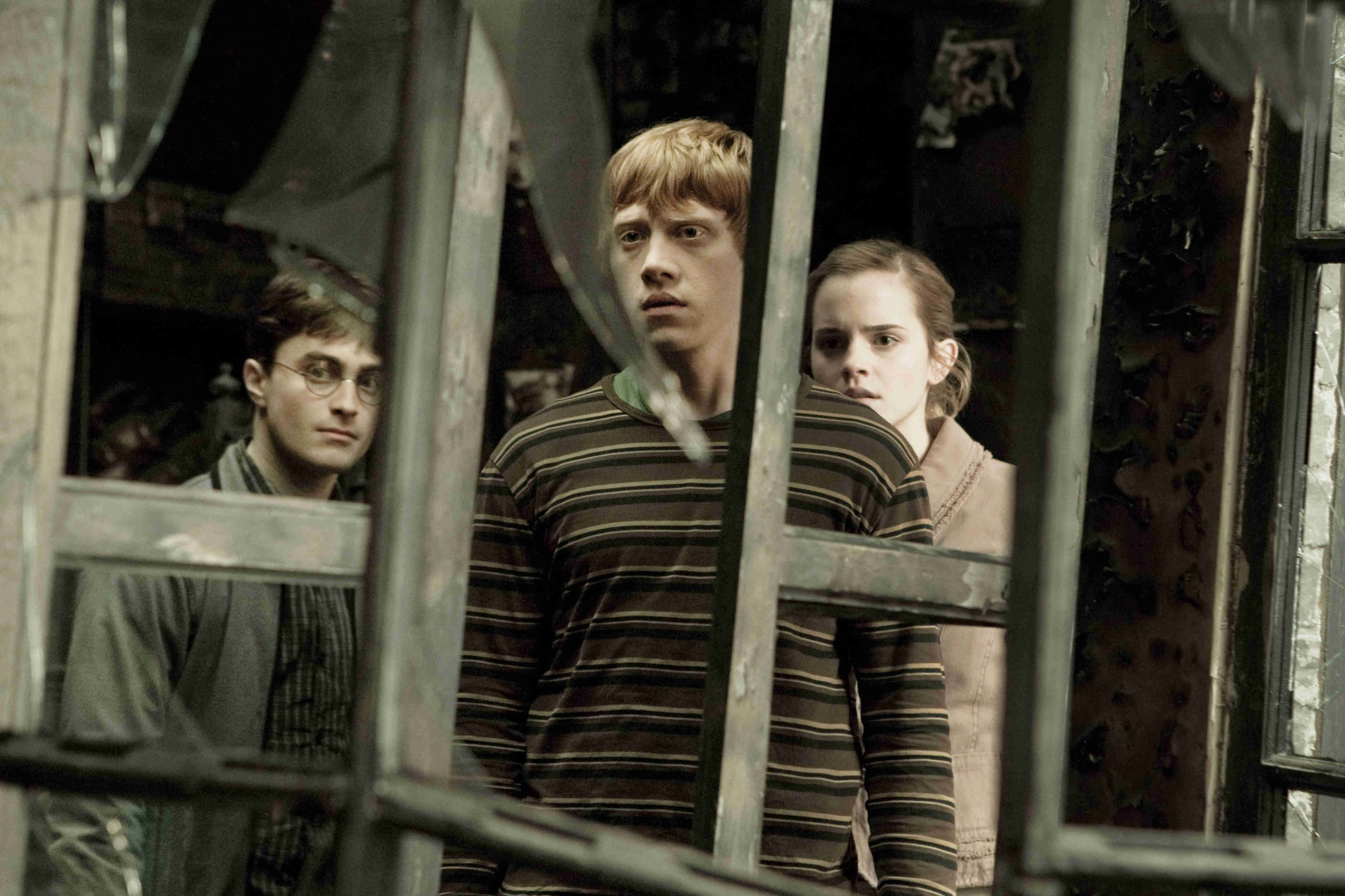 Daniel Radcliffe, Rupert Grint and Emma Watson in Warner Bros Pictures' Harry Potter and the Half-Blood Prince (2009)