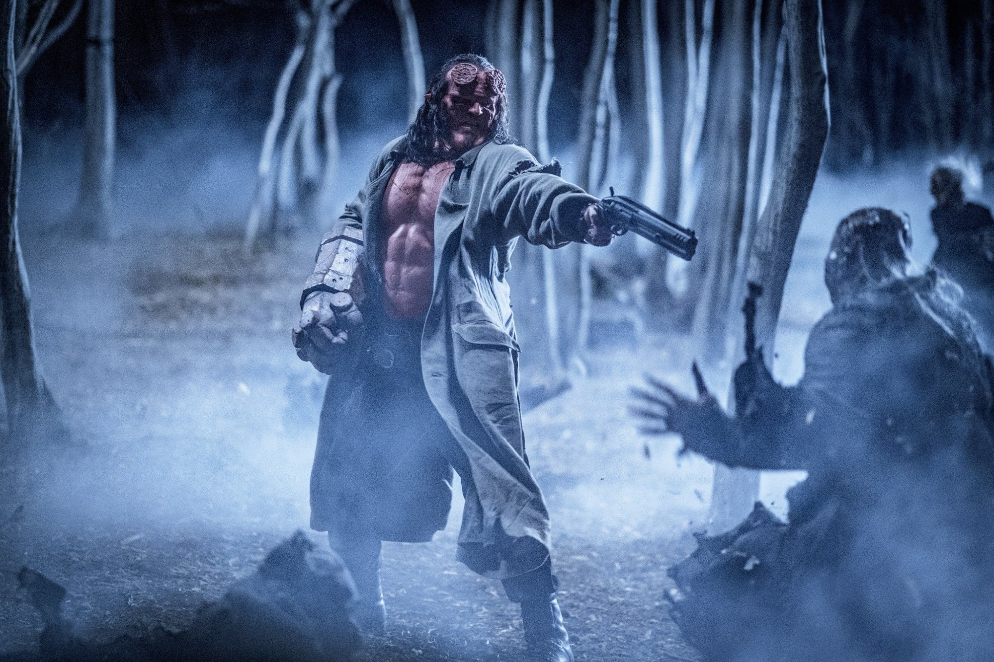 David Harbour stars as Hellboy in Lionsgate Films' Hellboy (2019)