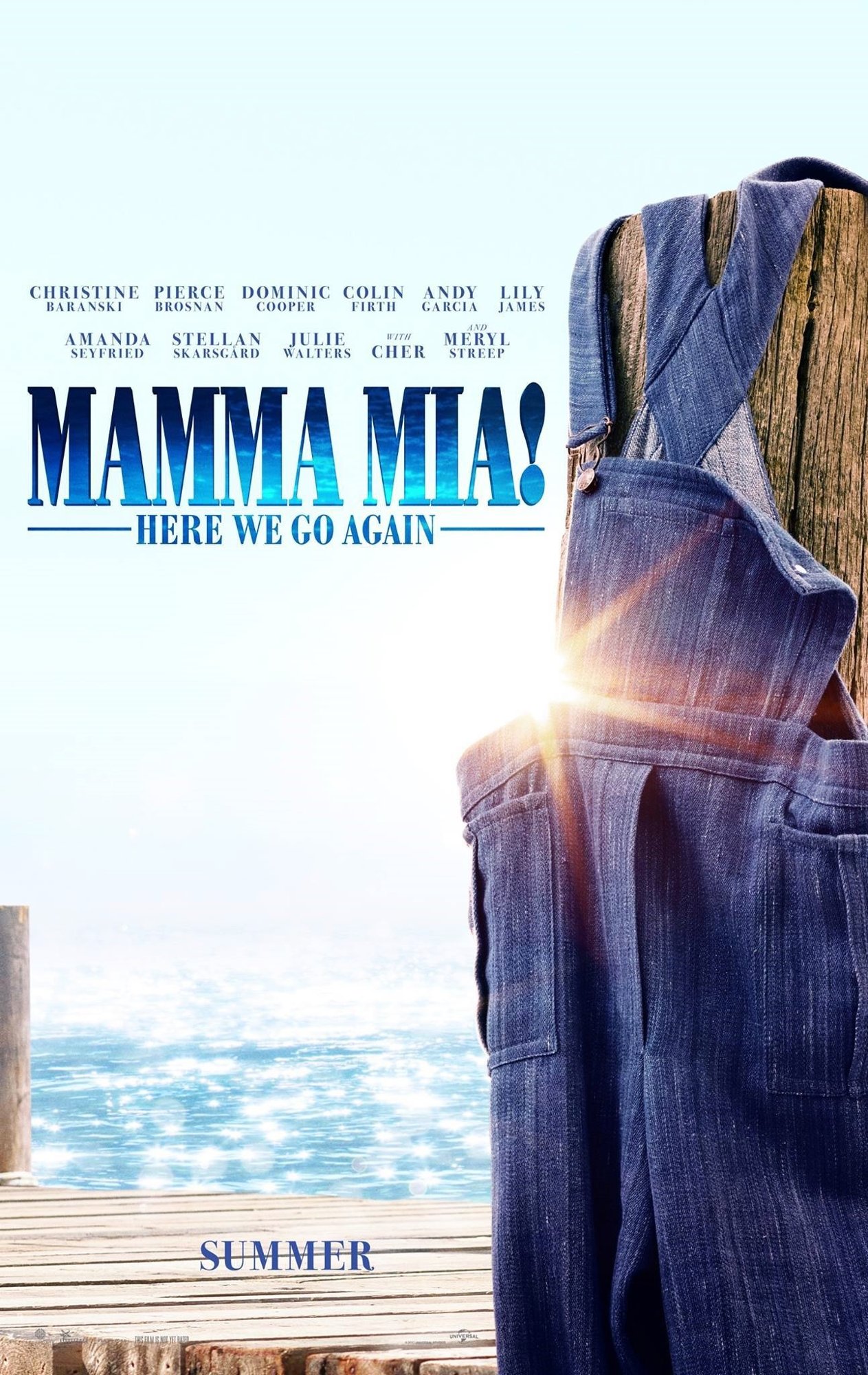 Poster of Universal Pictures' Mamma Mia! Here We Go Again (2018)