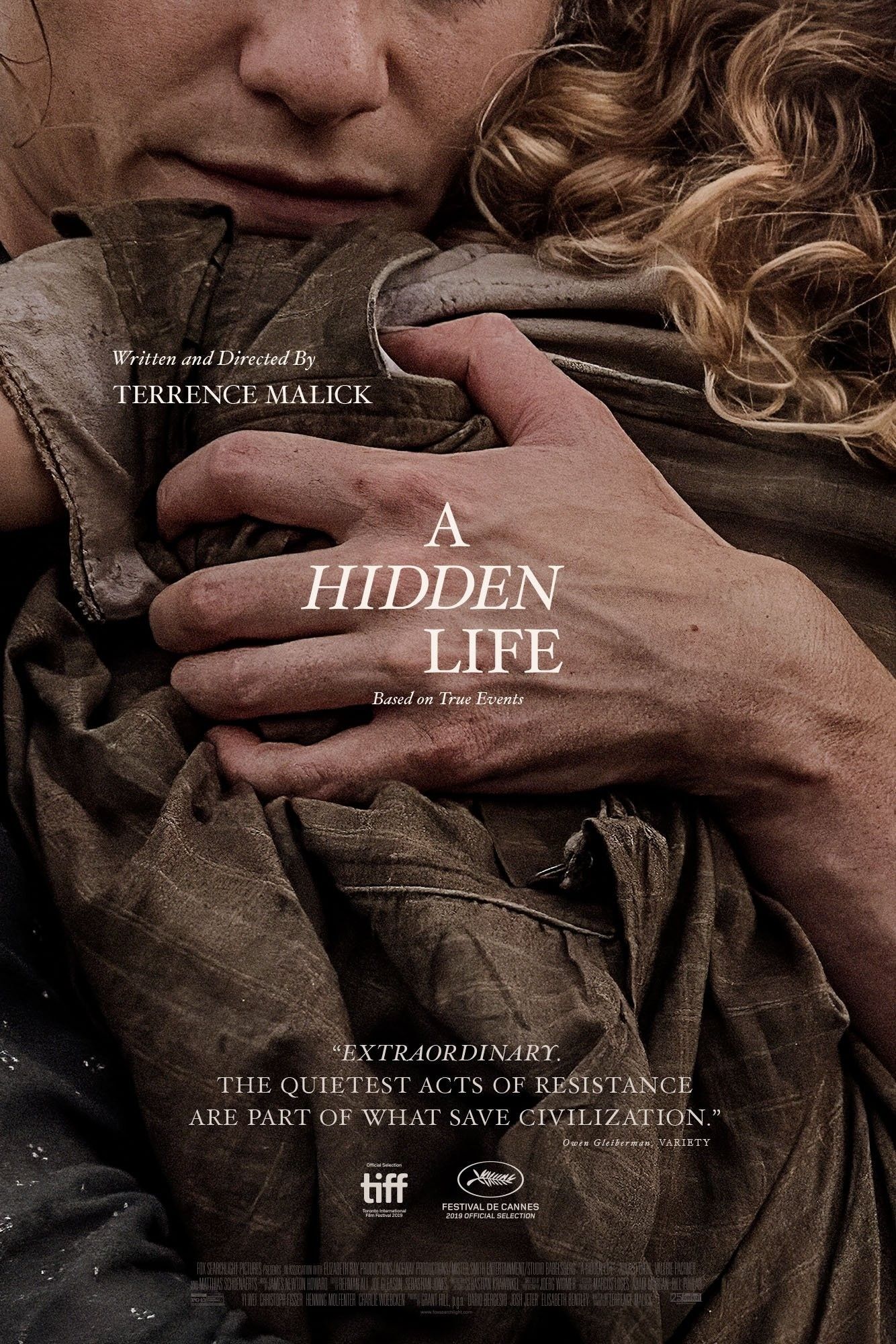 Poster of Fox Searchlight's A Hidden Life (2019)