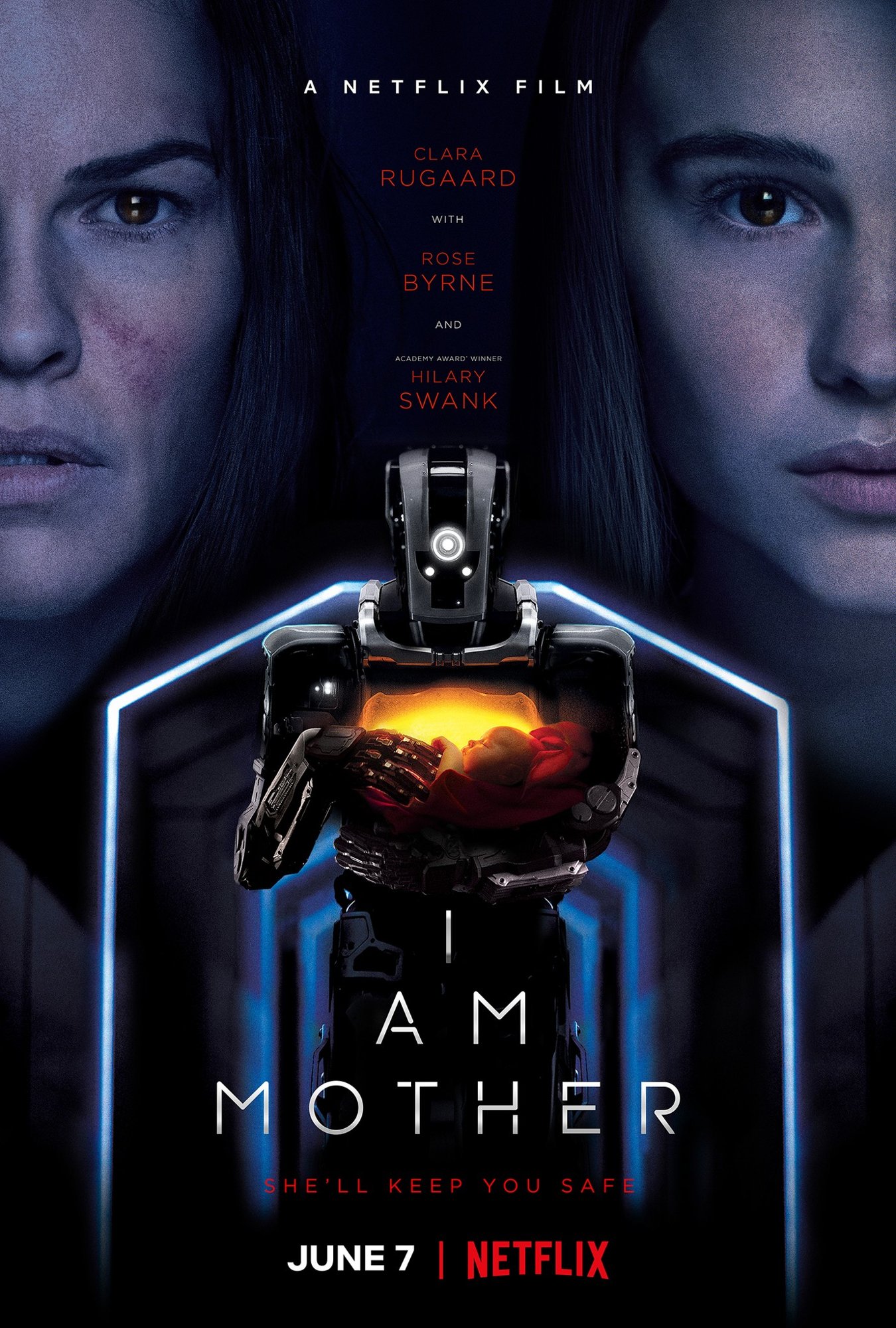 Poster of Netflix's I Am Mother (2019)