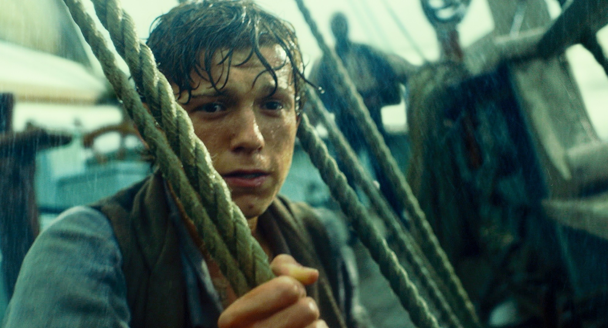 Tom Holland stars as Young Thomas Nickerson in Warner Bros. Pictures' In the Heart of the Sea (2015)