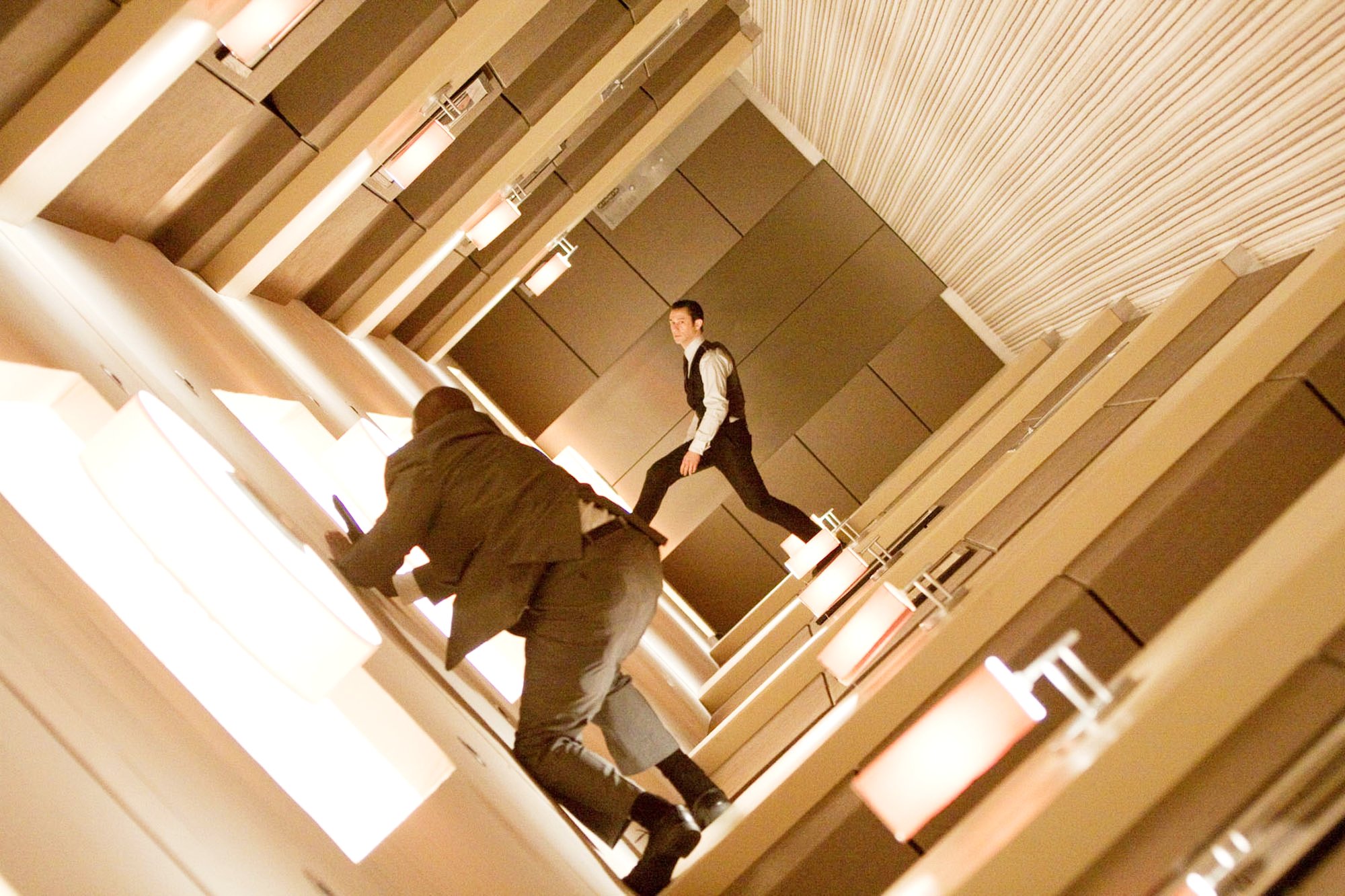 Joseph Gordon-Levitt stars as Arthur in Warner Bros. Pictures' Inception (2010)