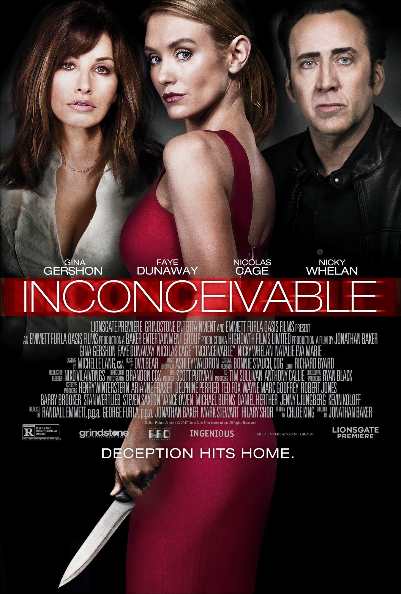 Poster of Lionsgate Premiere's Inconceivable (2017)
