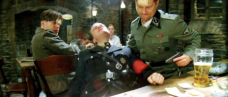 A scene from The Weinstein Company's Inglourious Basterds (2009)