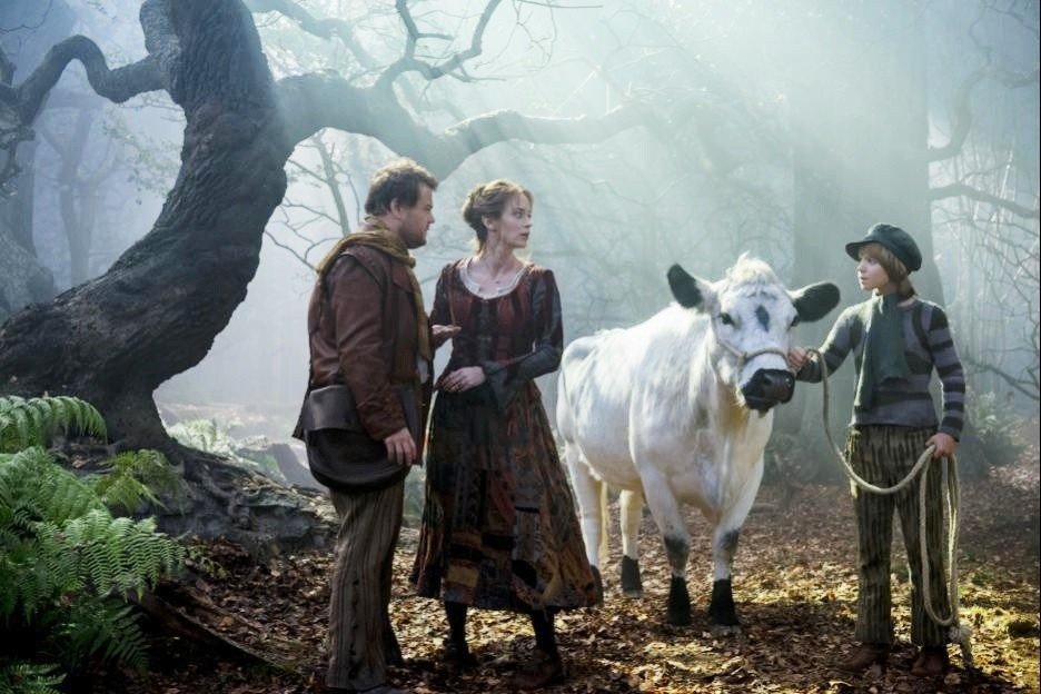 James Corden, Emily Blunt and Daniel Huttlestone in Walt Disney Pictures' Into the Woods (2014)
