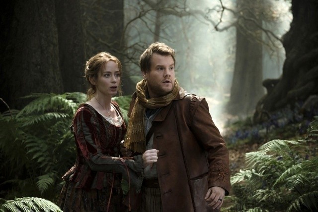 Emily Blunt stars as The Baker's Wife and James Corden stars as The Baker in Walt Disney Pictures' Into the Woods (2014)