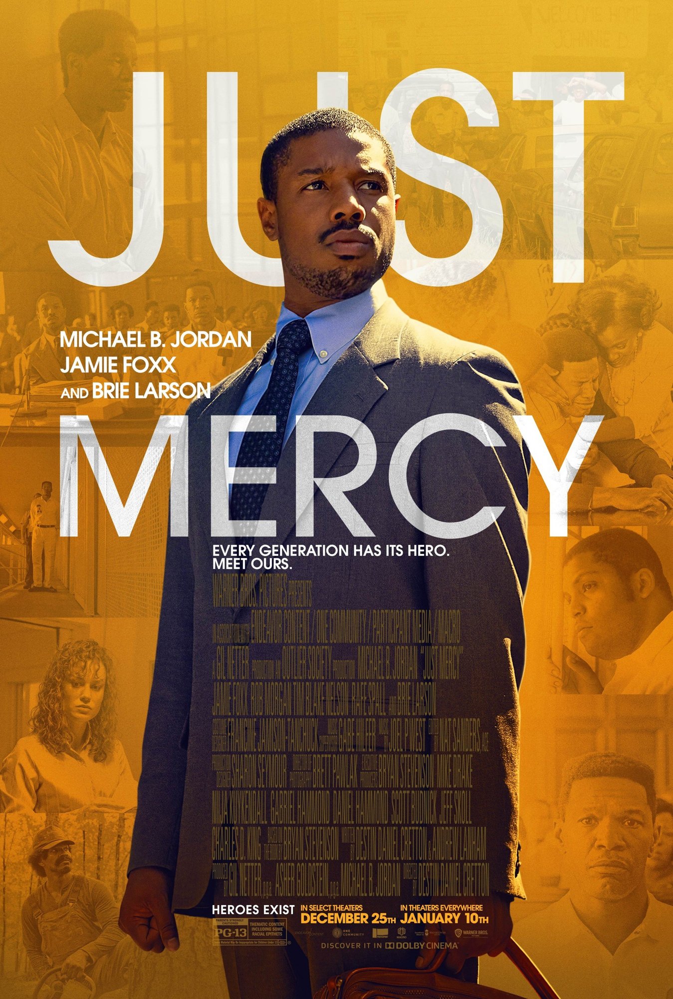 Poster of Warner Bros. Pictures' Just Mercy (2019)