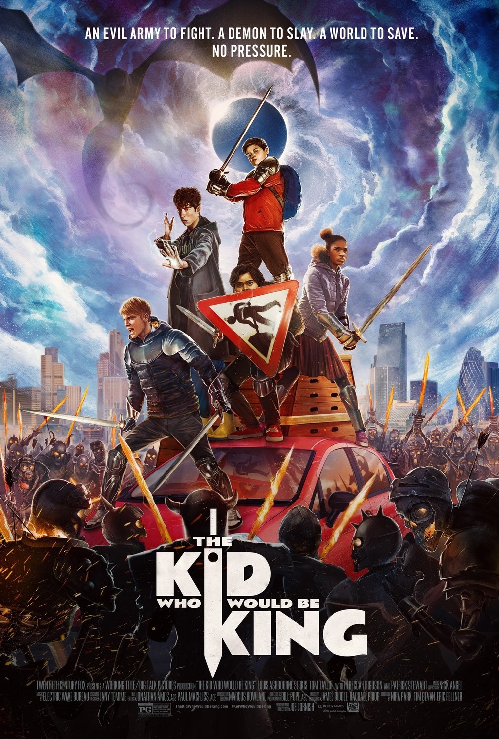 Poster of 20th Century Fox's The Kid Who Would Be King (2019)