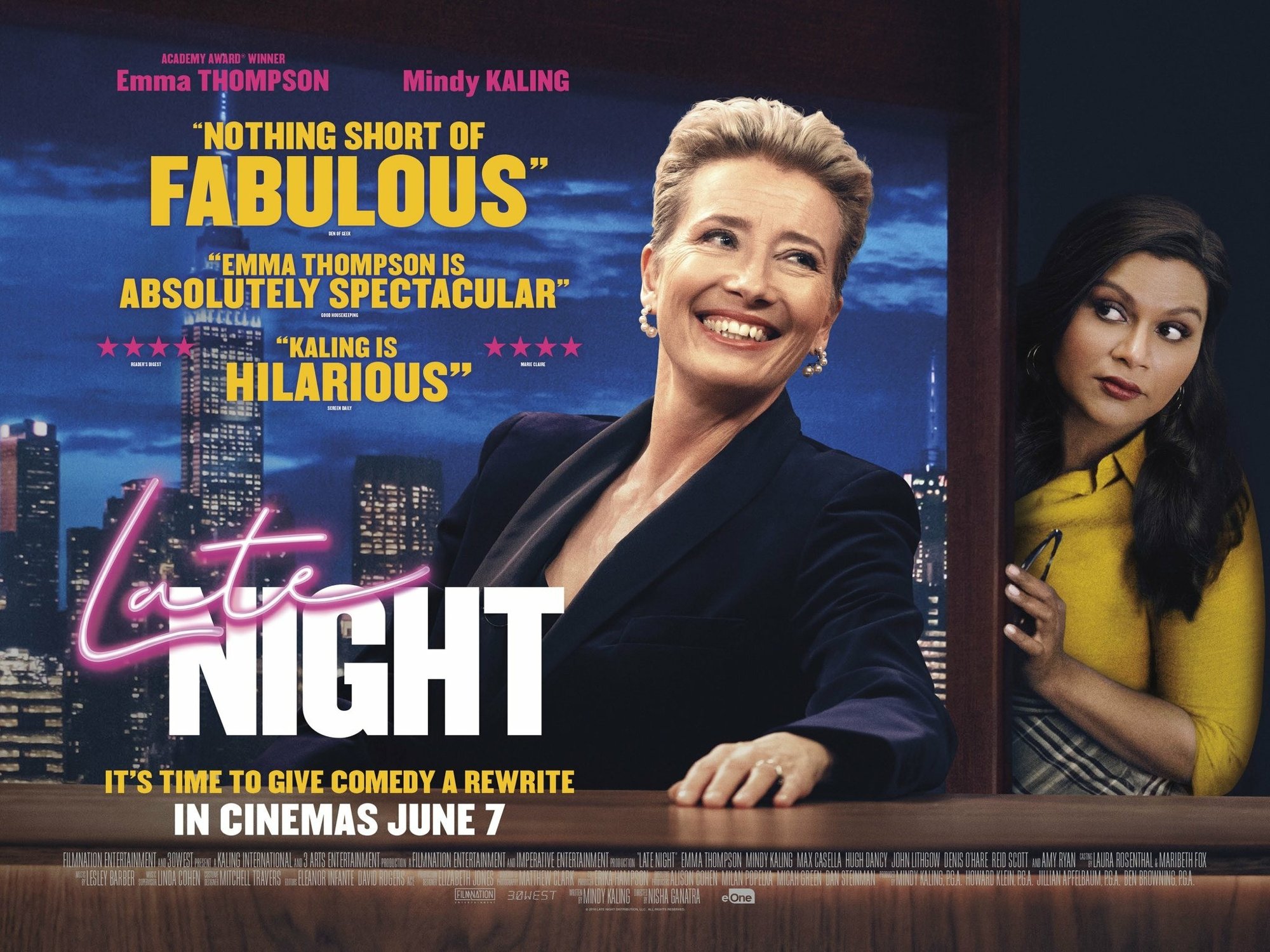 Poster of Amazon Studios' Late Night (2019)