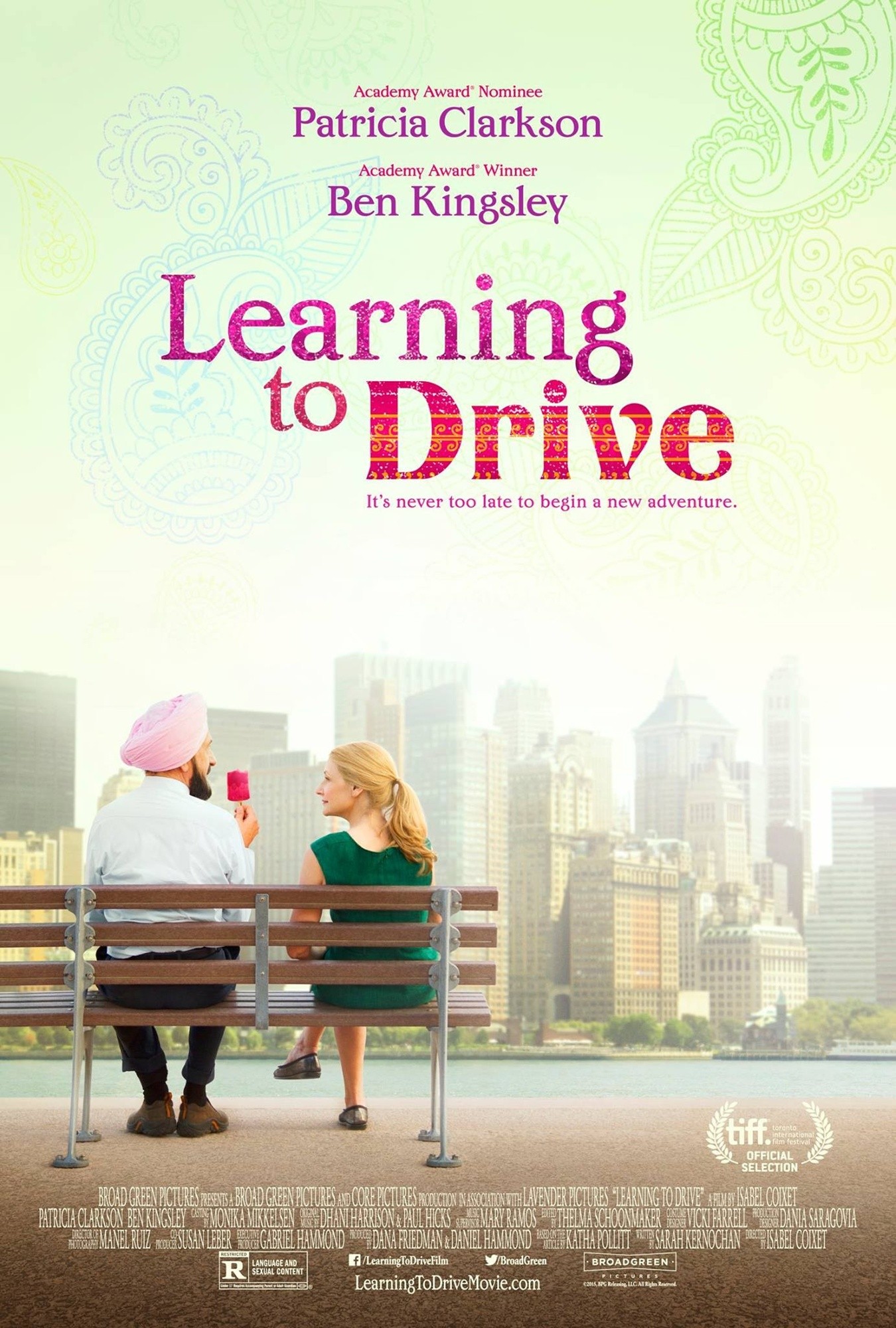 Poster of Broad Green Pictures' Learning to Drive (2015)