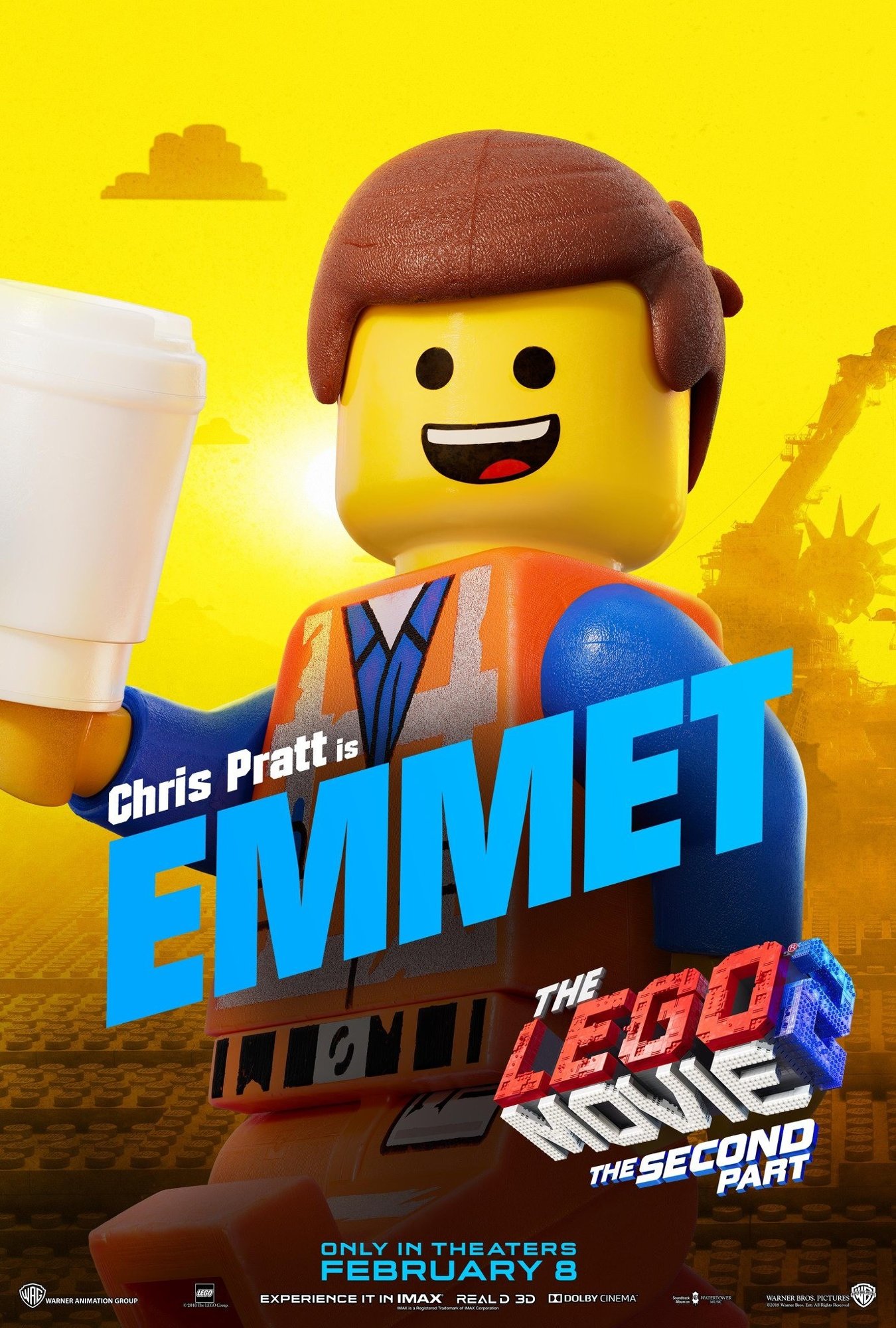 Poster of Warner Bros. Pictures' The Lego Movie 2: The Second Part (2019)