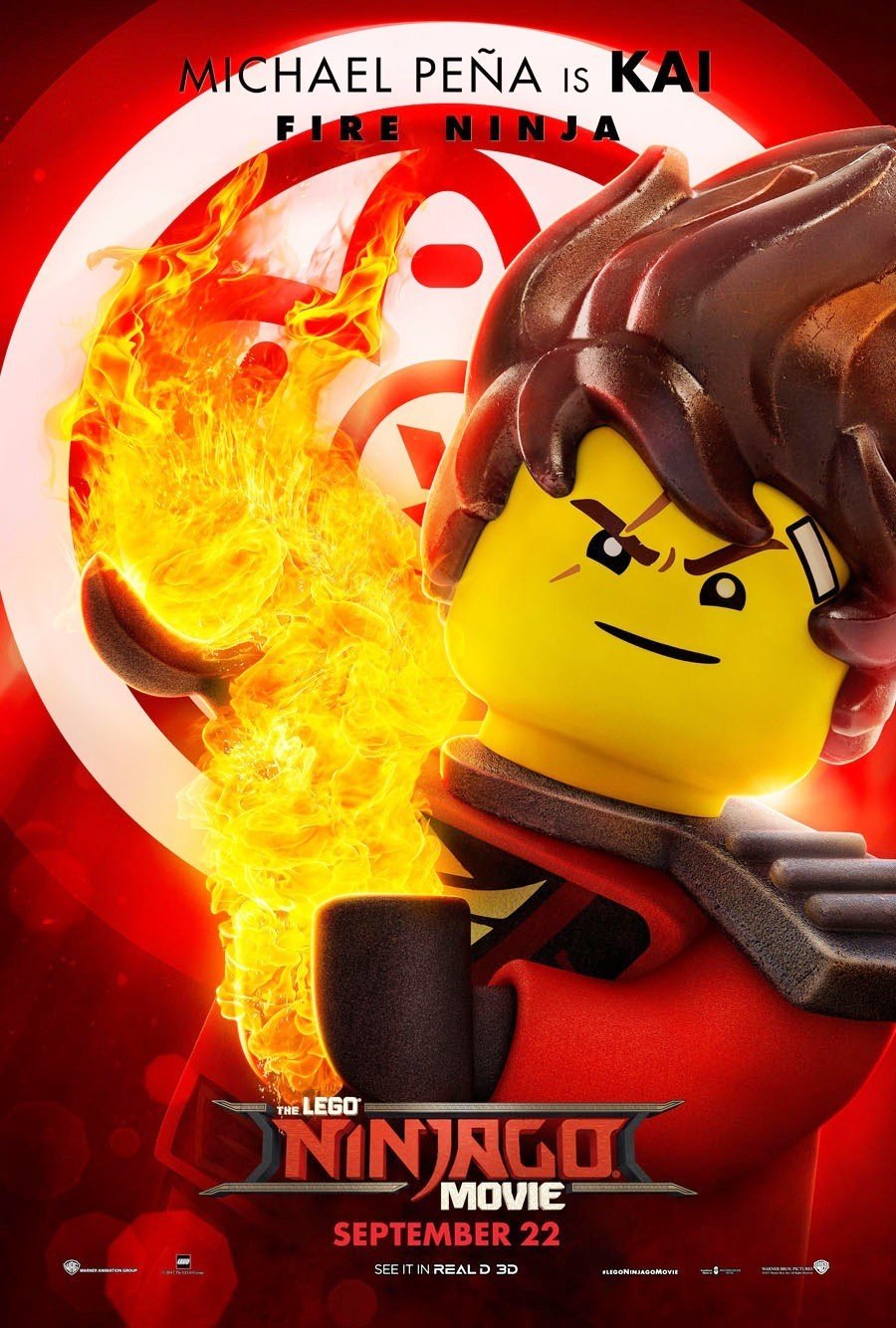 Poster of Warner Bros. Pictures' The Lego Ninjago Movie (2017)