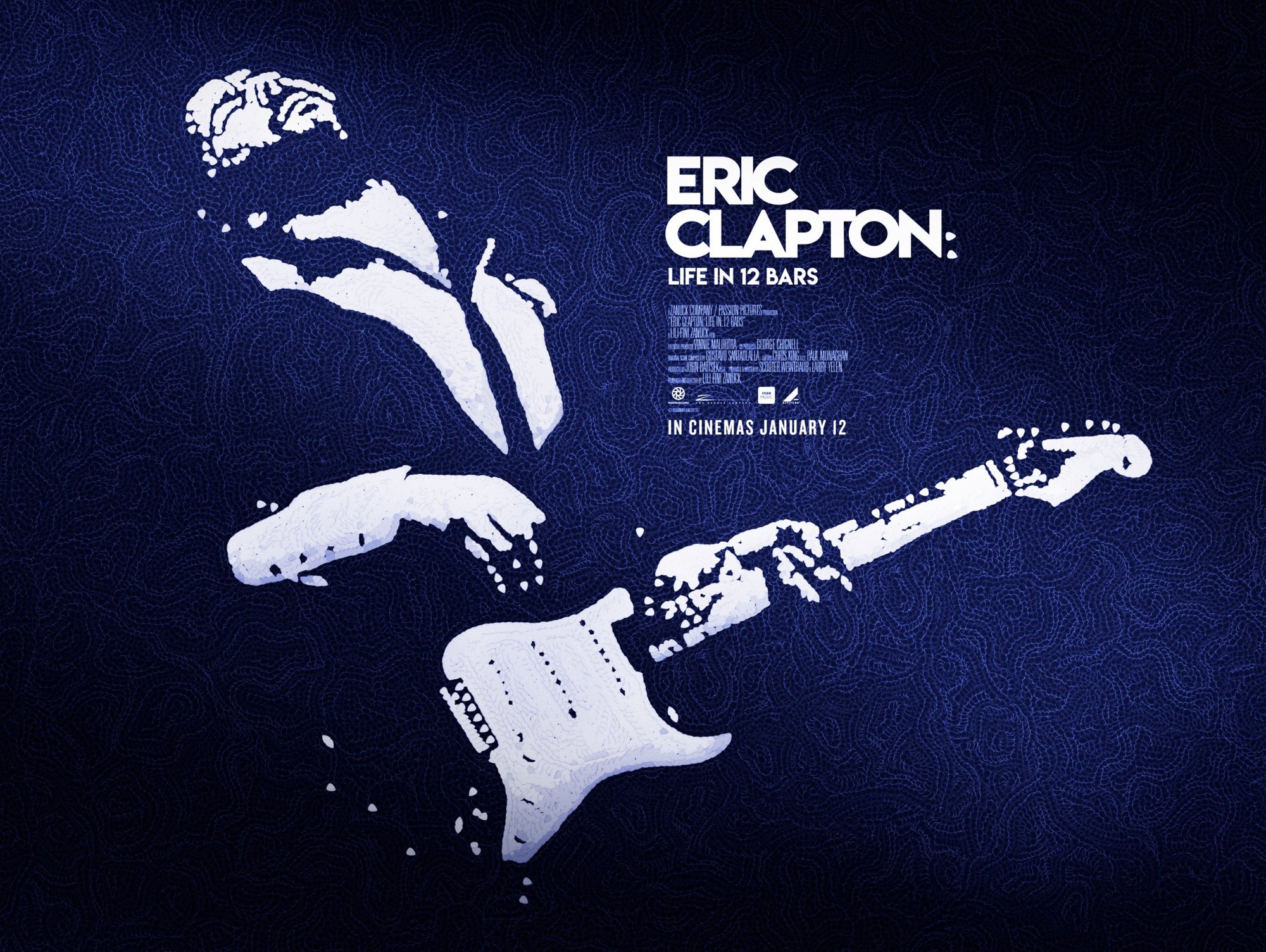 Poster of Abramorama's Eric Clapton: A Life in 12 Bars (2017)