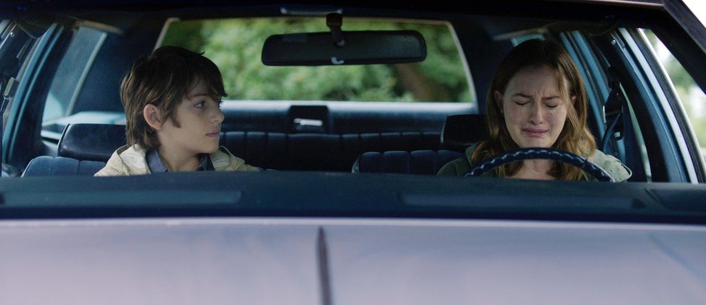 Julian Shatkin stars as Reggie and Leighton Meester stars as Eleanor in Monterey Media's Like Sunday, Like Rain (2015)