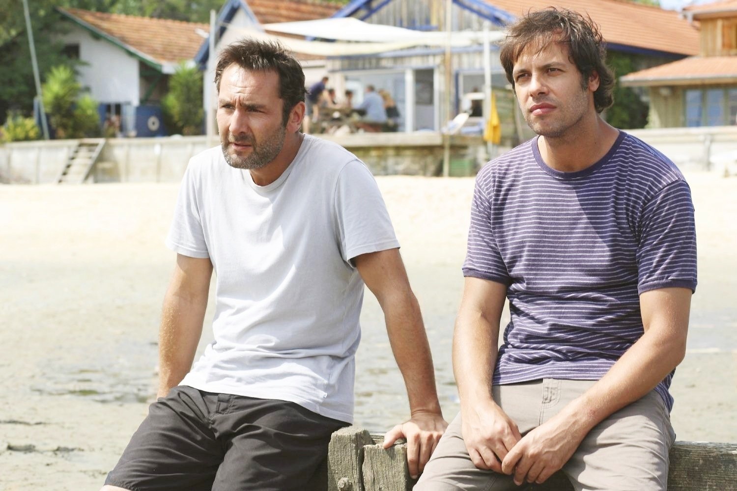 Gilles Lellouche stars as Eric and Laurent Lafitte stars as Antoine in MPI Media Group's Little White Lies (2012)