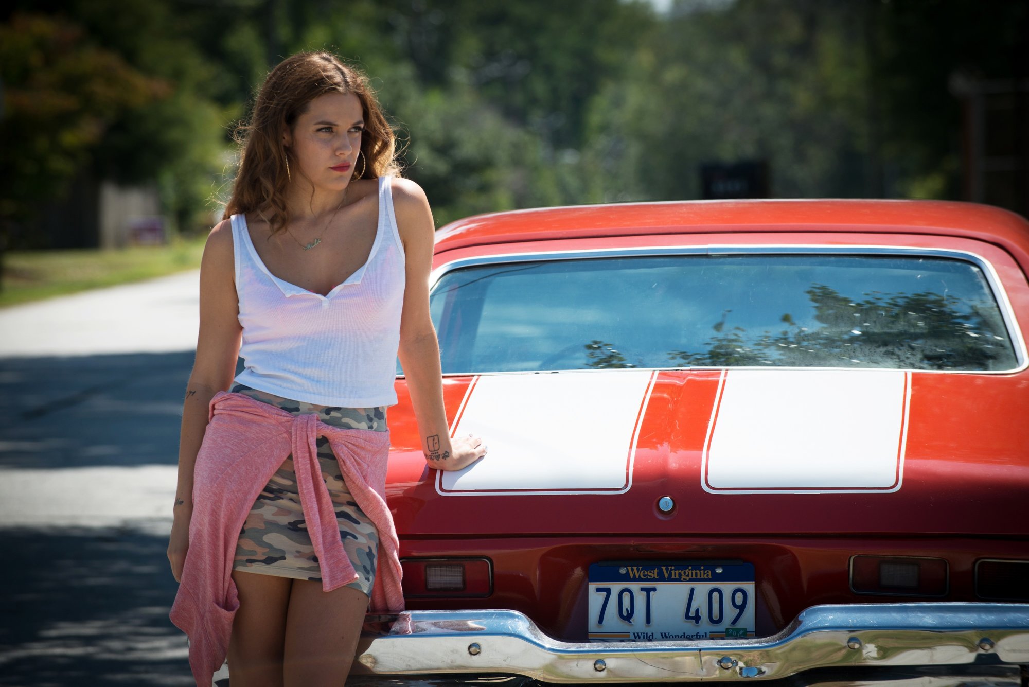 Riley Keough stars as Mellie Logan in Bleecker Street Media's Logan Lucky (2017)