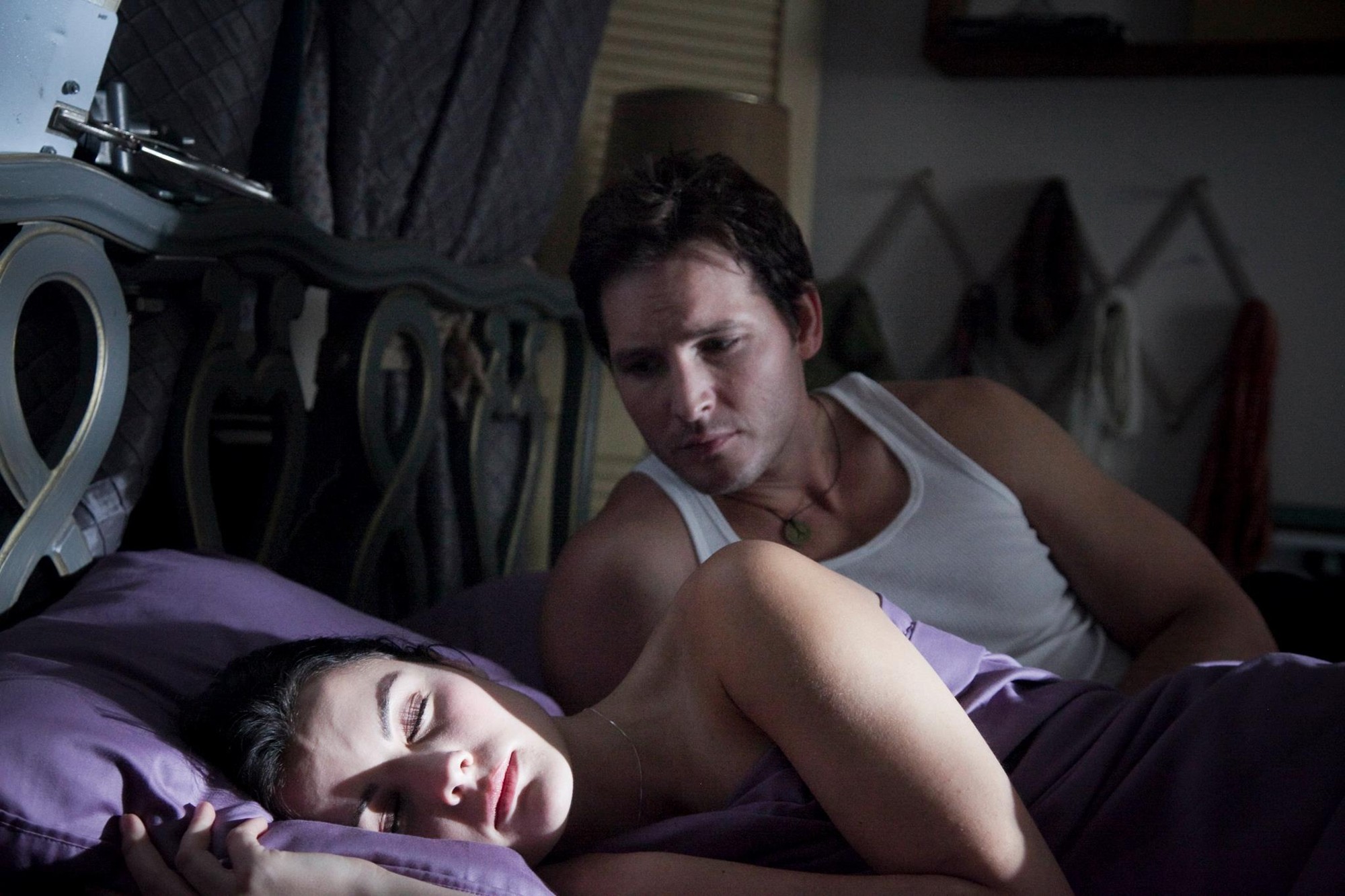 Jaimie Alexander stars as Lucy and 	Peter Facinelli stars as Bobby in IFC Films' Loosies (2012)