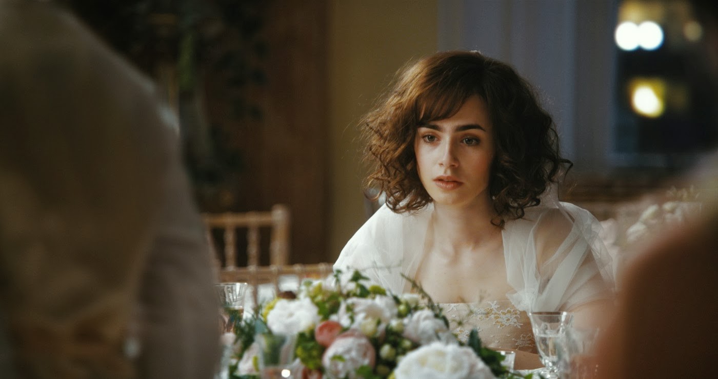 Lily Collins stars as Rosie Dunne in The Film Arcade's Love, Rosie (2015)