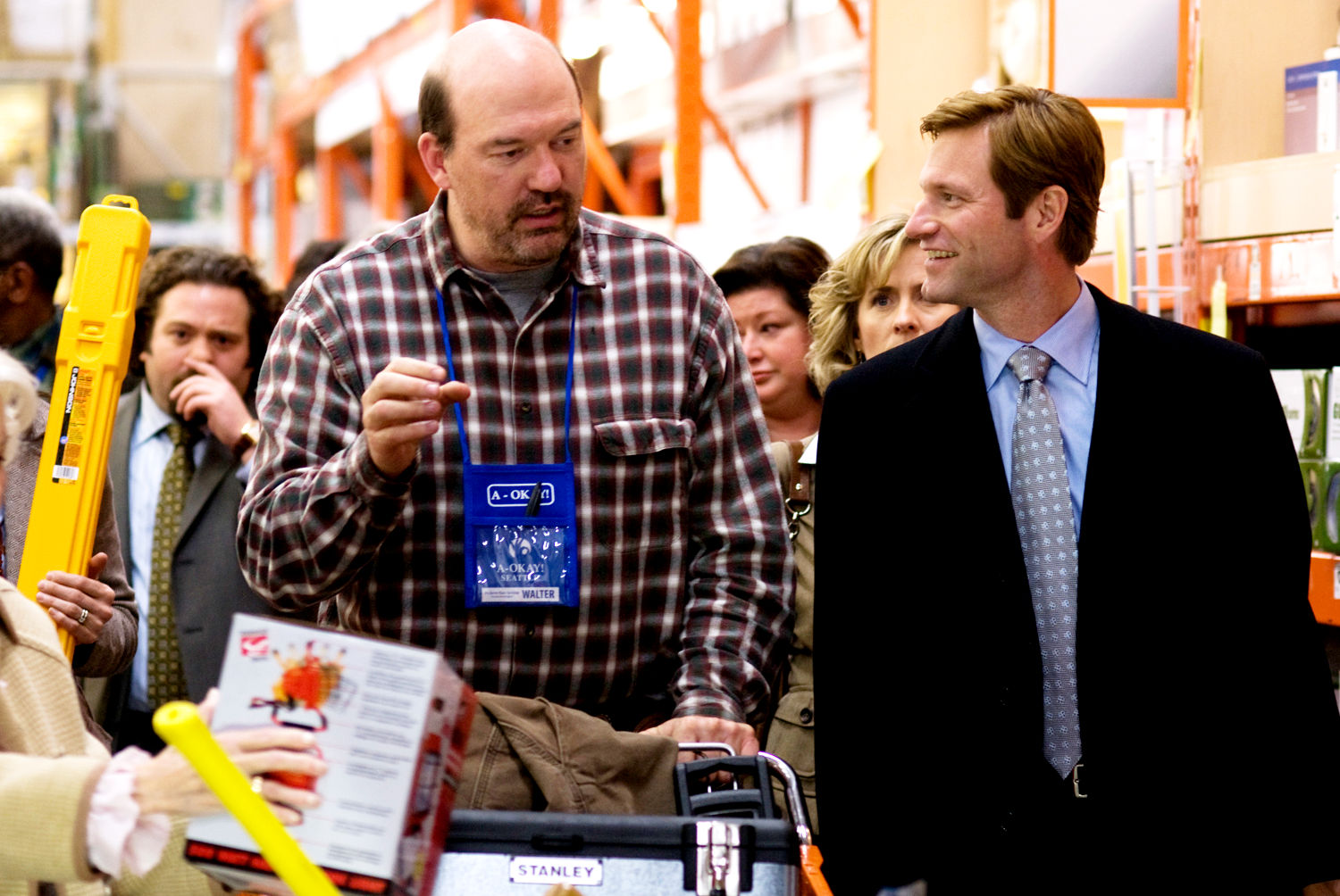 John Carroll Lynch stars as Walter and Aaron Eckhart stars as Burke Ryan in Universal Pictures' Love Happens (2009)