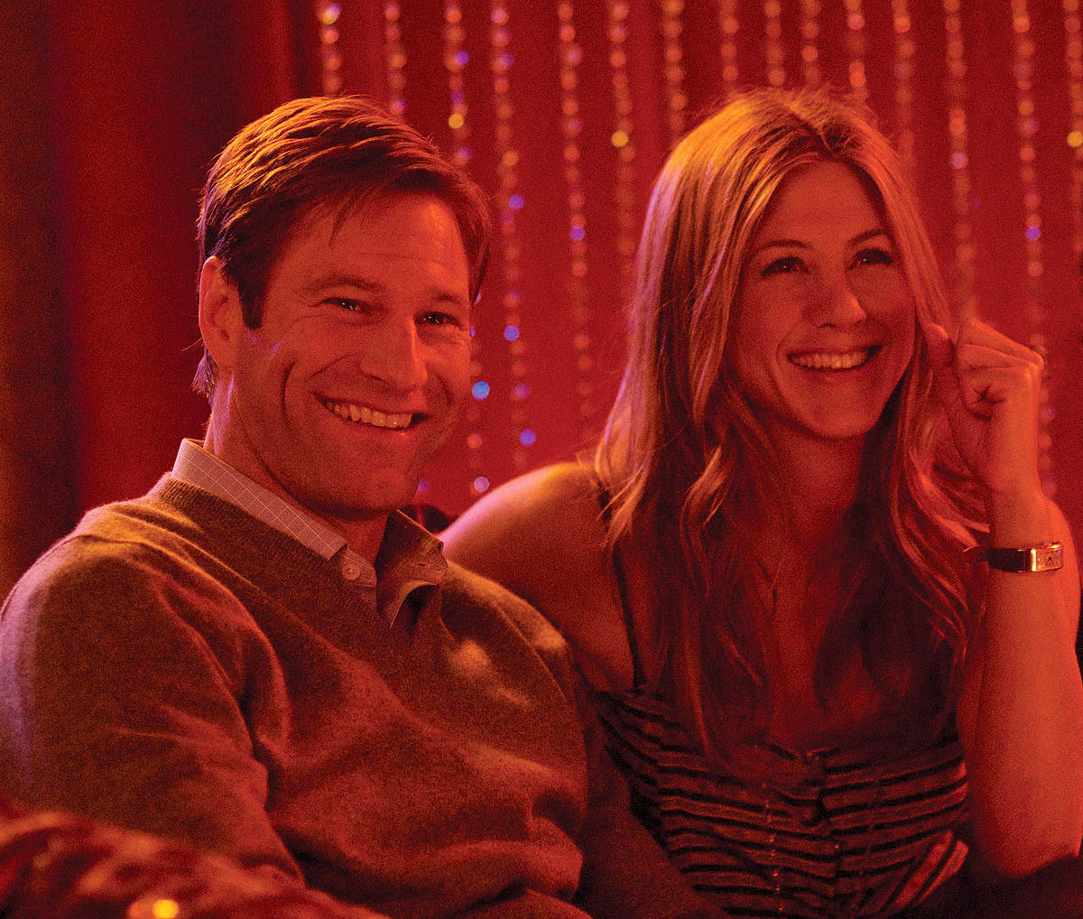 Aaron Eckhart stars as Burke Ryan and Jennifer Aniston stars as Eloise Chandler in Universal Pictures' Love Happens (2009)