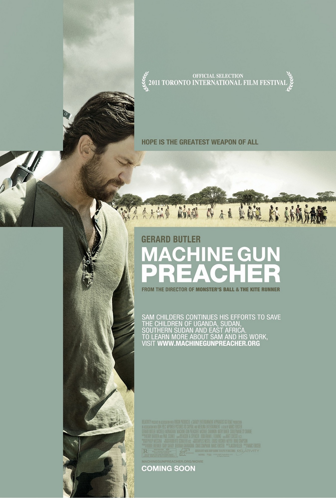Poster of Relativity Media's Machine Gun Preacher (2011)