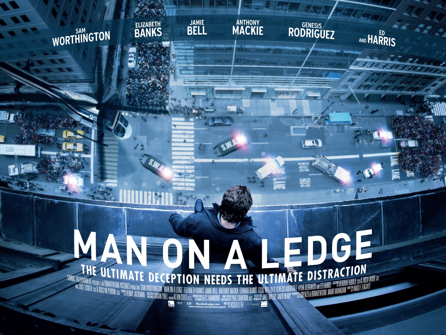 Poster of Summit Entertainment's Man on a Ledge (2012)